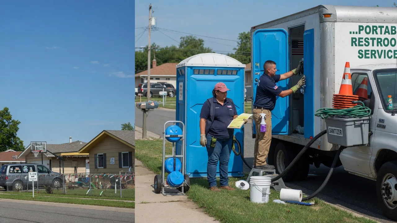 Porta Potty Rental in Cross Plains, IN near me